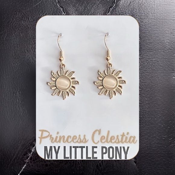 New Handmade Dangle Earrings Inspired by “Princess Celestia” (My Little Pony)(V1 - Picture 2 of 6